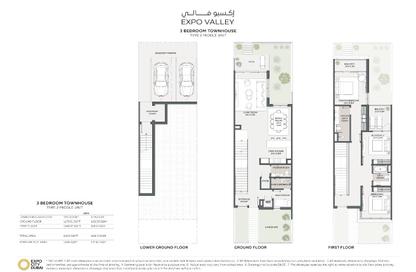 Townhouse - 3 Bedrooms - 4 Bathrooms for sale in Shamsa Townhouse - Expo City Valley - Expo City - Dubai