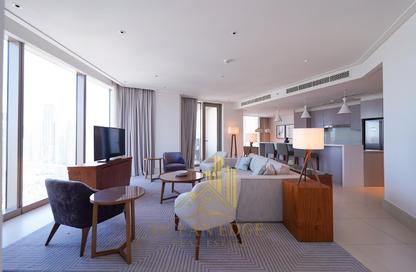 Apartment - 3 Bedrooms - 5 Bathrooms for rent in Vida Residence Downtown - Downtown Dubai - Dubai