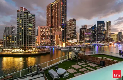 Apartment - 2 Bedrooms - 4 Bathrooms for sale in Continental Tower - Dubai Marina - Dubai