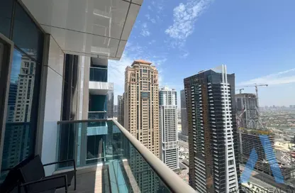 شقة - غرفة نوم - 2 حمامات للايجار في إقامة إم بي إل - (JLT) مجمع K - أبراج بحيرات الجميرا - دبي