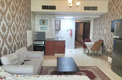 Apartment - Studio - 1 Bathroom for rent in Orient Tower 2 - Orient Towers - Al Bustan - Ajman
