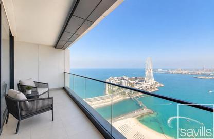 Apartment - 2 - 2 for rent in Jumeirah Gate Tower 1 - The Address Jumeirah Resort and Spa - Jumeirah Beach Residence - Dubai