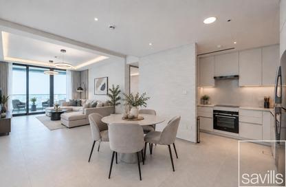 Apartment - 2 - 2 for rent in Jumeirah Gate Tower 1 - The Address Jumeirah Resort and Spa - Jumeirah Beach Residence - Dubai