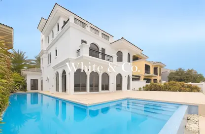Villa - 5 Bedrooms - 6 Bathrooms for rent in Garden Homes Frond D - Garden Homes - Palm Jumeirah - Dubai