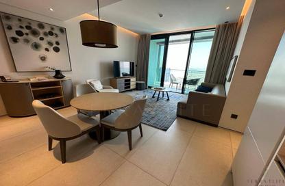 Apartment - 1 - 2 for rent in Jumeirah Gate Tower 2 - The Address Jumeirah Resort and Spa - Jumeirah Beach Residence - Dubai