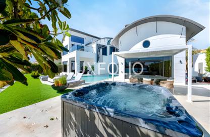 Villa - 6 Bedrooms - 7+ Bathrooms for rent in Signature Villas Frond K - Signature Villas - Palm Jumeirah - Dubai