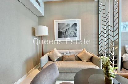 Apartment - Studio - 1 Bathroom for rent in Damac Maison Prive B - Damac Maison Prive - Business Bay - Dubai