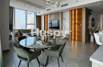 Apartment - 3 Bedrooms - 3 Bathrooms for rent in Stella Maris - Dubai Marina - Dubai