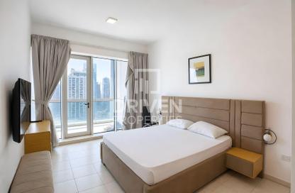 Apartment - 4 Bedrooms - 4 Bathrooms for rent in Horizon Tower - Dubai Marina - Dubai