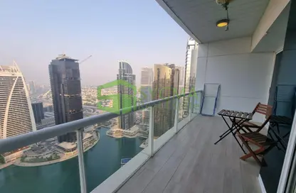 شقة - غرفة نوم - 1 حمام للايجار في ليك تيراس - (JLT) مجمع D - أبراج بحيرات الجميرا - دبي