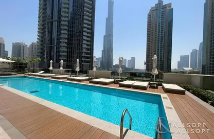 Apartment - 2 Bedrooms - 2 Bathrooms for rent in Act One - Act Towers - Opera District - Downtown Dubai - Dubai
