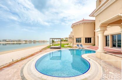 Villa - 6 Bedrooms - 7+ Bathrooms for rent in Signature Villas Frond E - Signature Villas - Palm Jumeirah - Dubai