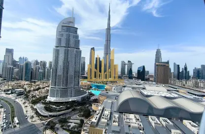 شقة - غرفة نوم - 2 حمامات للايجار في العنوان رزيدنس فاونتن فيوز  2 - العنوان رزيدنس فاونتن فيوز - وسط مدينة دبي - دبي