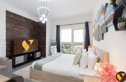 شقة - 1 حمام للايجار في برج سفير 1 - ابراج سفير - الخليج التجاري - دبي