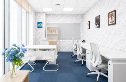Business Centre - Studio - 4 Bathrooms for rent in Iris Bay - Business Bay - Dubai