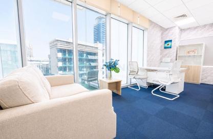 Business Centre - Studio - 4 Bathrooms for rent in Iris Bay - Business Bay - Dubai