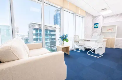 Business Centre - Studio - 4 Bathrooms for rent in Iris Bay - Business Bay - Dubai