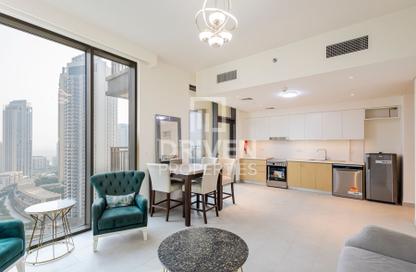 Apartment - 1 - 1 for rent in Creek Rise Tower 2 - Creek Rise - Dubai Creek Harbour (The Lagoons) - Dubai