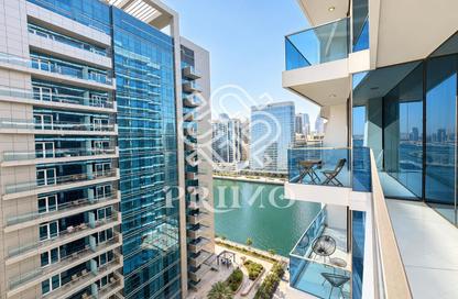 Apartment - 1 - 2 for rent in Waves Tower - Business Bay - Dubai