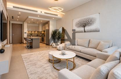 Apartment - 1 - 2 for rent in Waves Grande - Sobha Hartland - Mohammed Bin Rashid City - Dubai