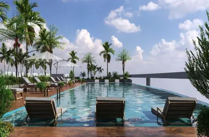 شقة - غرفة نوم - 2 حمامات للبيع في باركسايد بوليفارد - ارجان - دبي