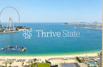 Apartment - 3 Bedrooms - 4 Bathrooms for rent in Rimal 3 - Rimal - Jumeirah Beach Residence - Dubai