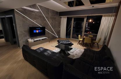 Apartment - 1 Bedroom - 2 Bathrooms for rent in Ocean Heights - Dubai Marina - Dubai