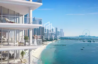 شقة - غرفة نوم - 2 حمامات للبيع في أبراج بالم بيتش 2 - أبراج بالم بيتش - نخلة جميرا - دبي