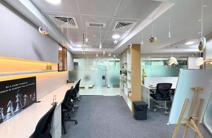 Business Centre - Studio - 2 Bathrooms for rent in The Binary Tower - Business Bay - Dubai