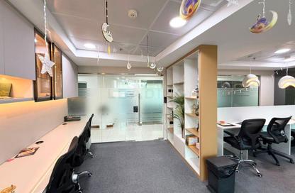 Business Centre - Studio - 2 Bathrooms for rent in The Binary Tower - Business Bay - Dubai