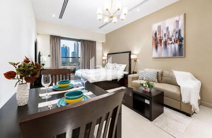 Apartment - Studio - 1 Bathroom for rent in Elite Downtown Residence - Downtown Dubai - Dubai