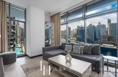 شقة - غرفة نوم - 1 حمام للايجار في 15 Northside - Tower 1 - 15 نورث سايد - الخليج التجاري - دبي