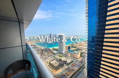 Apartment - 1 Bedroom - 2 Bathrooms for sale in Princess Tower - Dubai Marina - Dubai