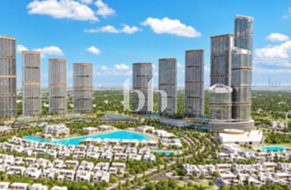 Apartment - 1 - 2 for sale in 340 Riverside Crescent - Sobha Hartland II - Bukadra - Dubai