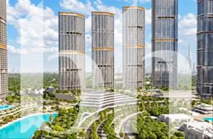 Apartment - 1 Bedroom - 2 Bathrooms for sale in 340 Riverside Crescent - Sobha Hartland II - Bukadra - Dubai