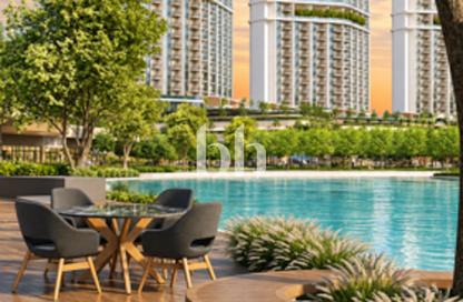 Apartment - 1 - 2 for sale in 340 Riverside Crescent - Sobha Hartland II - Bukadra - Dubai