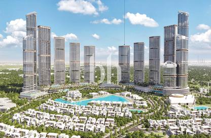 Apartment - 1 - 2 for sale in 340 Riverside Crescent - Sobha Hartland II - Bukadra - Dubai