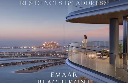 Apartment - 3 Bedrooms - 3 Bathrooms for sale in Bayview - EMAAR Beachfront - Dubai Harbour - Dubai