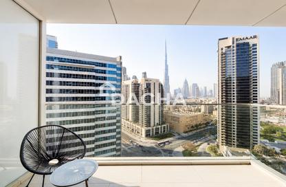Apartment - Studio - 1 Bathroom for rent in Marquise Square Tower - Business Bay - Dubai
