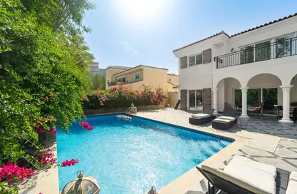 فيلا - 5 غرف نوم - 6 حمامات للبيع في الروضة الخضراء غرب - مجتمع الحدائق - مجمع دبي للاستثمار - دبي