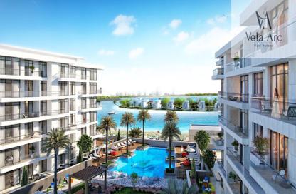 Apartment - Studio - 1 for sale in Bluebay Walk - Ajmal Makan City - Sharjah Waterfront City - Sharjah