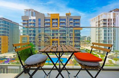 Apartment - Studio - 1 Bathroom for rent in Azizi Riviera 42 - Azizi Riviera - Meydan One - Meydan - Dubai