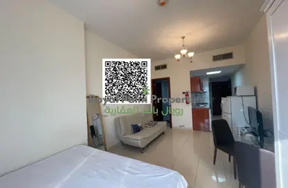 Apartment - Studio - 1 Bathroom for rent in Orient Tower 1 - Orient Towers - Al Bustan - Ajman