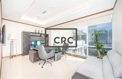 Office Space - Studio - 1 Bathroom for rent in Sobha Sapphire - Business Bay - Dubai