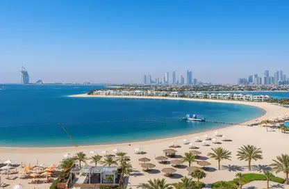 Apartment - 2 Bedrooms - 3 Bathrooms for rent in Al Das - Shoreline Apartments - Palm Jumeirah - Dubai