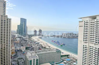 Apartment - 3 Bedrooms - 5 Bathrooms for rent in Al Fattan Marine Tower - Al Fattan Marine Towers - Jumeirah Beach Residence - Dubai