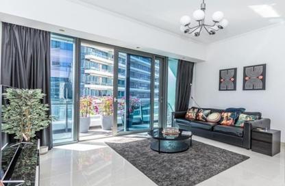 Apartment - 1 Bedroom - 2 Bathrooms for rent in Silverene Tower B - Silverene - Dubai Marina - Dubai