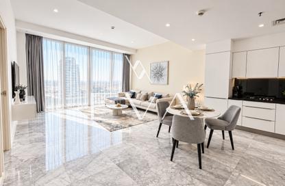 Apartment - 1 - 1 for rent in The Pad - Business Bay - Dubai