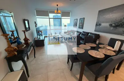 Apartment - 1 Bedroom - 2 Bathrooms for rent in MAG 218 - Dubai Marina - Dubai