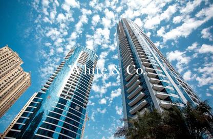 Apartment - Studio - 1 Bathroom for rent in Bay Central Tower Central - Bay Central - Dubai Marina - Dubai